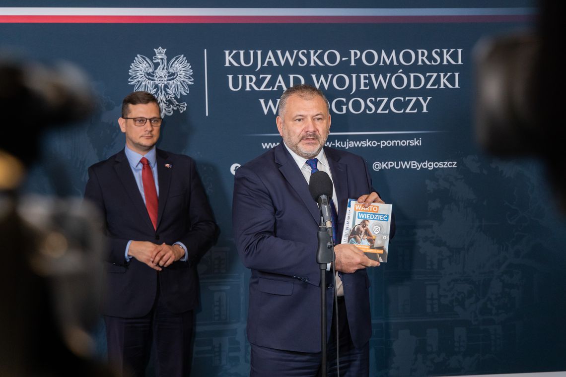 Inauguracja programu "Świadomy Senior - Bezpieczny Senior" w kujawsko-pomorskim Inauguracja programu "Świadomy Senior - Bezpieczny Senior" w kujawsko-pomorskim