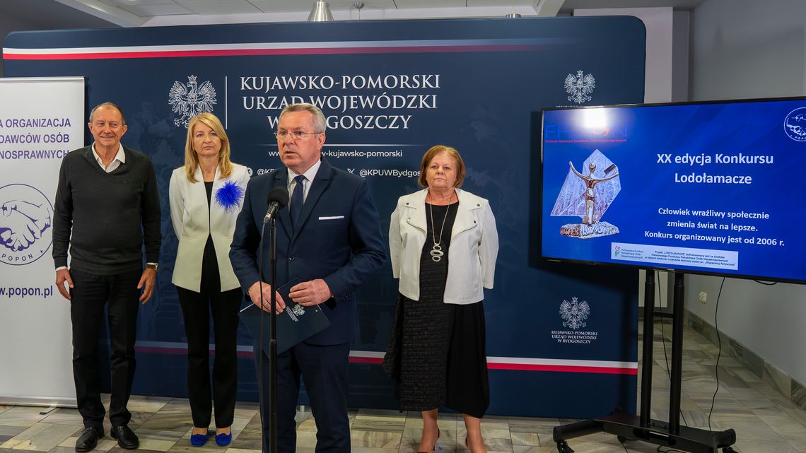 Inauguracja regionalnego etapu XX edycji Konkursu Lodołamacze w Urzędzie Wojewódzkim