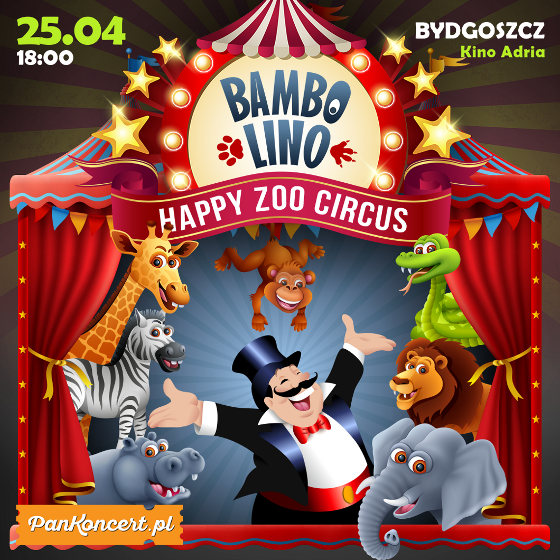 Jedyny na świecie cyrk szczęśliwych zwierząt w Bydgoszczy!