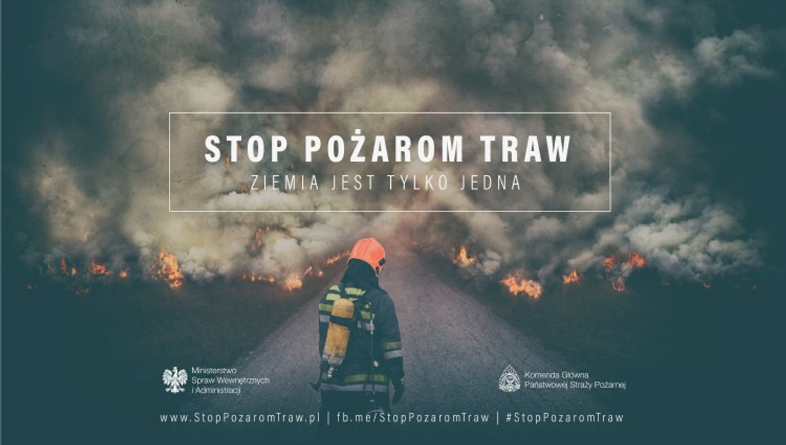 Kampania "Stop pożarom traw"
