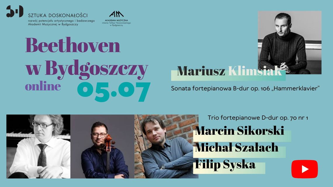 Koncert Beethoven w Bydgoszczy on-line