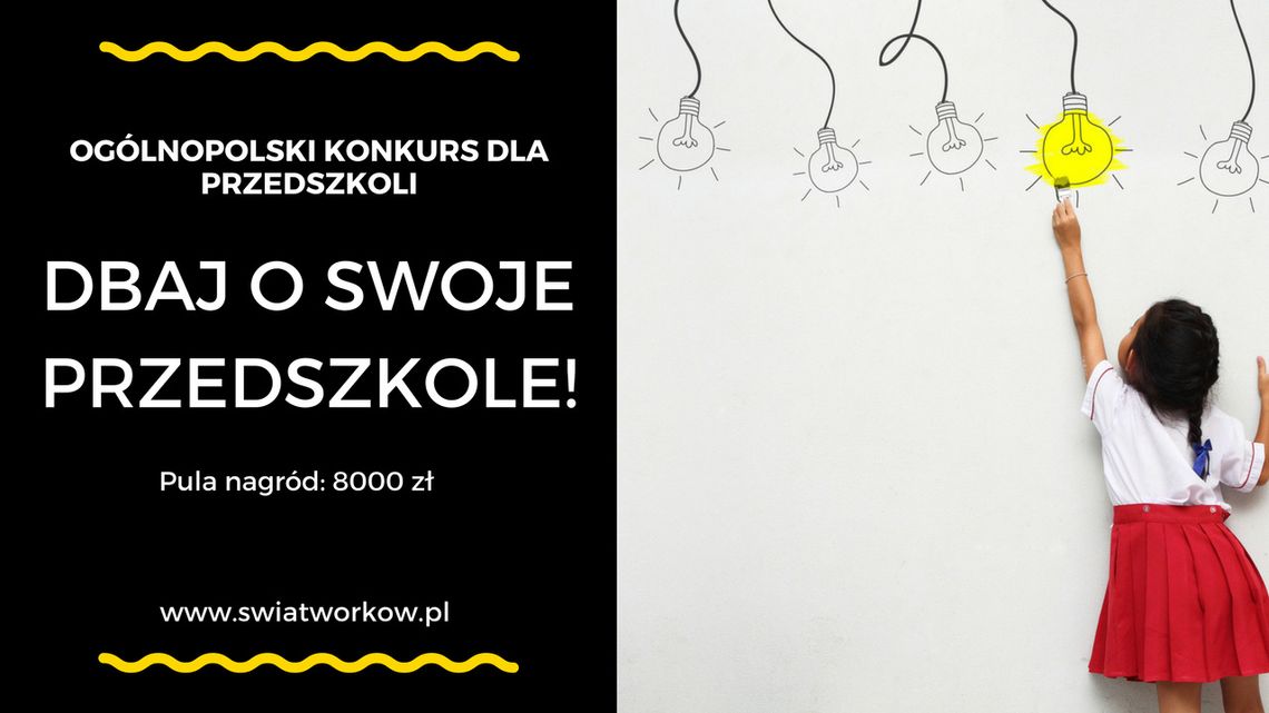 Konkurs "Dbaj o swoje przedszkole"