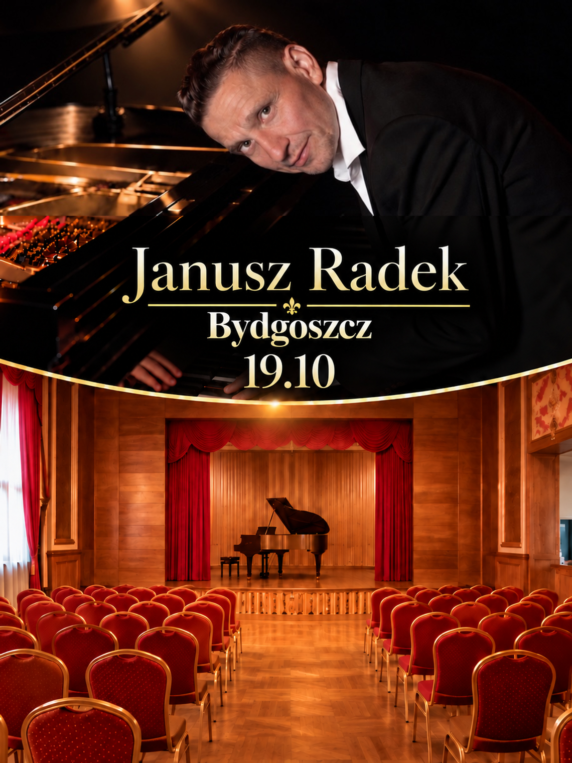 Konkurs dla czytelników Bydgoszcz.com! Wygraj podwójne zaproszenie na koncert Janusza Radka!
