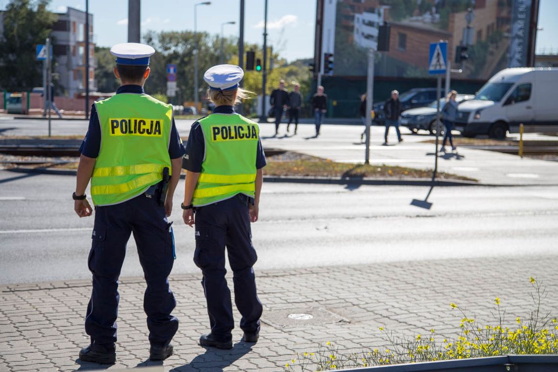 Kontrolowano pieszych na drogach Bydgoszczy i regionu