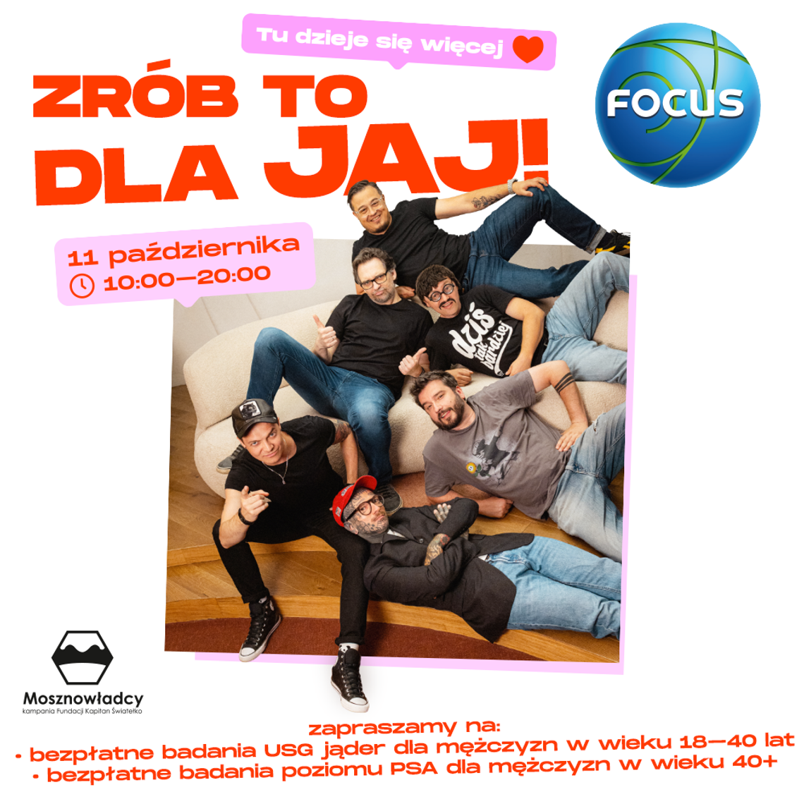 Mosznowładcy w bydgoskim centrum handlowym! Zrób TO dla jaj i zadbaj o swoje zdrowie Mosznowładcy w bydgoskim centrum handlowym! Zrób TO dla jaj i zadbaj o swoje zdrowie