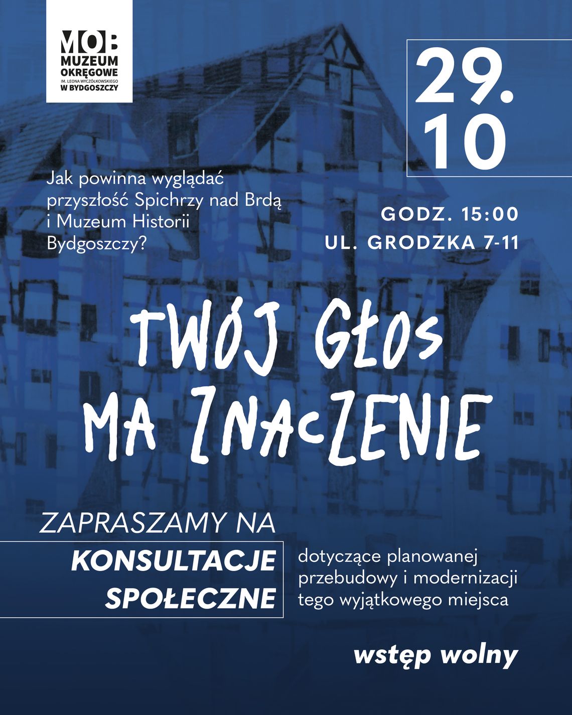 Nowa odsłona ważnego miejsca na mapie miasta. Muzeum Okręgowe zaprasza na konsultacje społeczne dotyczące Muzeum Historii Bydgoszczy Nowa odsłona ważnego miejsca na mapie miasta. Muzeum Okręgowe zaprasza na konsultacje społeczne dotyczące Muzeum Historii Bydgoszczy