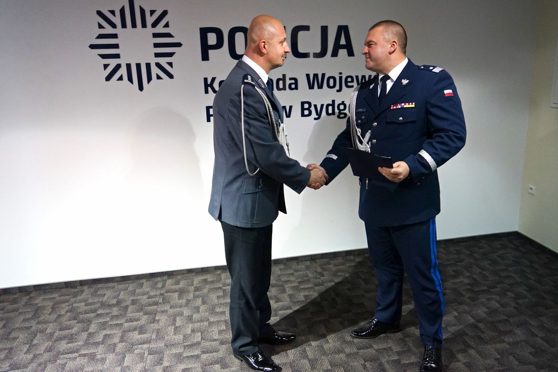 Nowy Komendant Wojewódzki Policji w Bydgoszczy [FOTO]