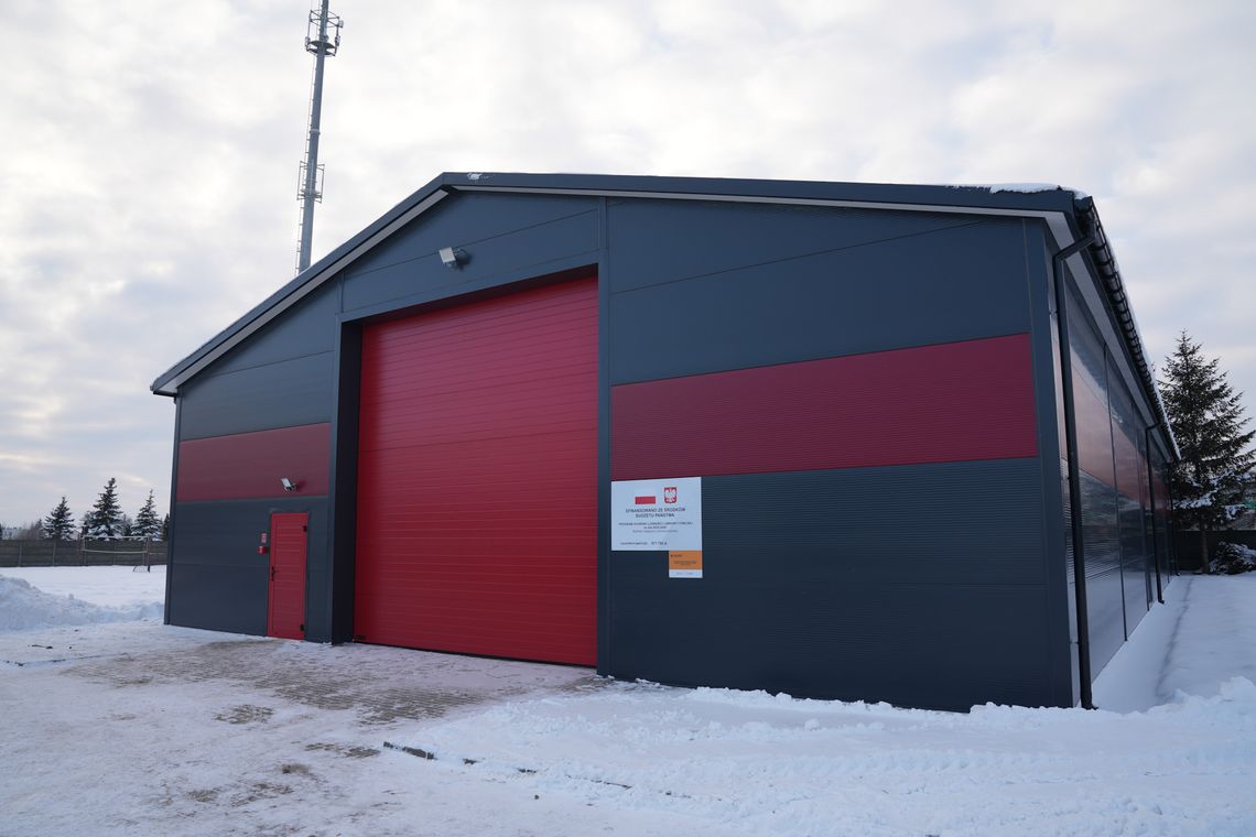 Nowy magazyn obrony cywilnej w regionie już gotowy