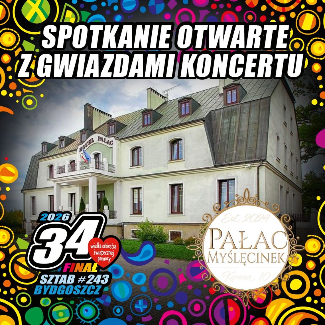 Otwarte spotkanie z gwiazdami 34. Finału WOŚP w Bydgoszczy Otwarte spotkanie z gwiazdami 34. Finału WOŚP w Bydgoszczy