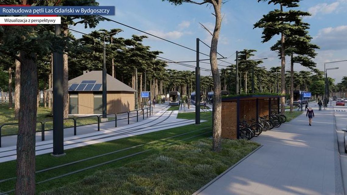Pętla Las Gdański przechodzi modernizację: perony dla Myślęcinka i zielone torowiska