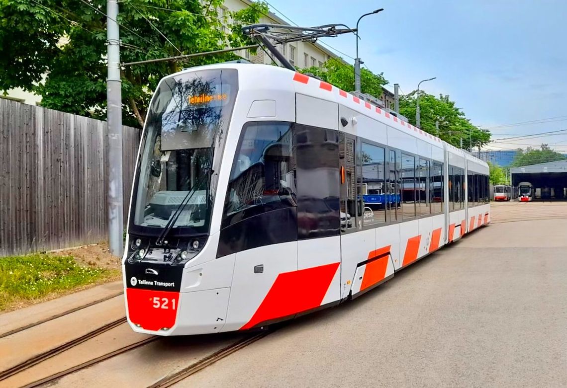 Pierwszy tramwaj PESA Twist już w Tallinie!