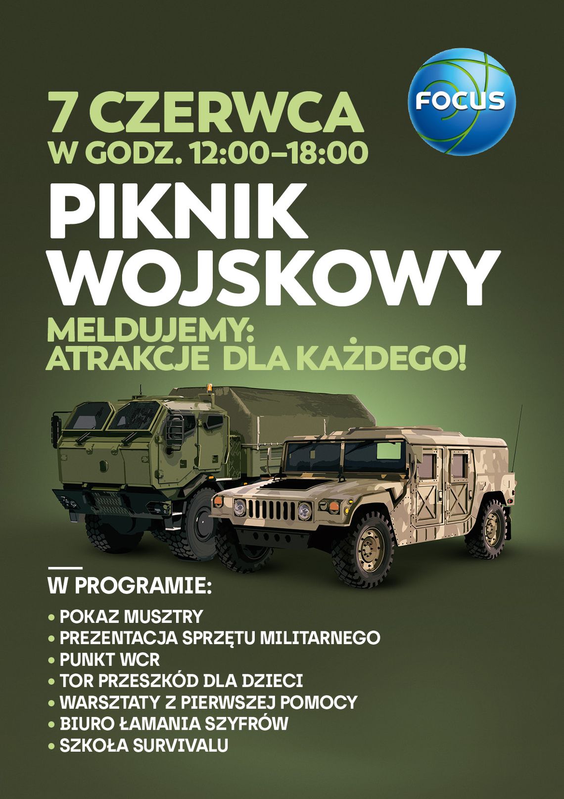 Piknik wojskowy w bydgoskim centrum handlowym