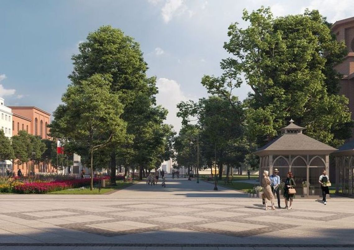 Plac Wolności w Bydgoszczy odzyskuje blask. Odsłonięto rzeźbę lajkarza