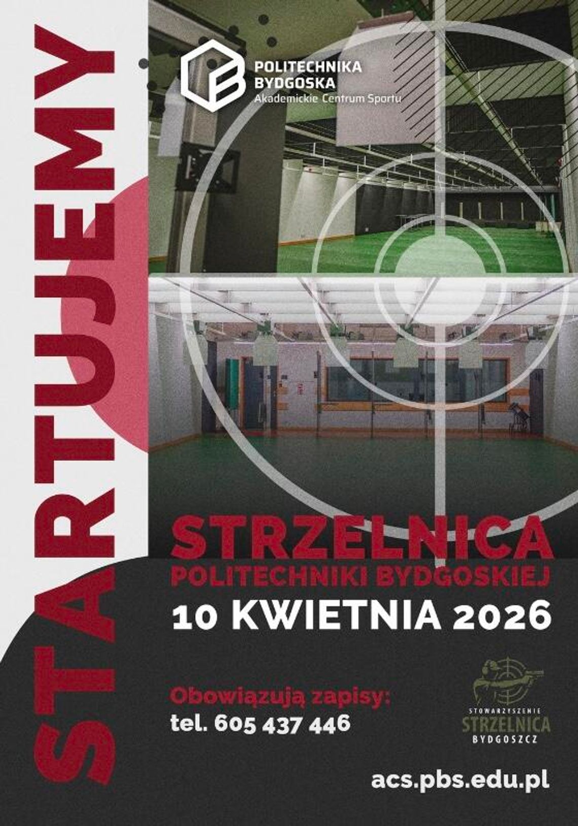 Politechnika Bydgoska otwiera strzelnicę w Akademickim Centrum Sportu