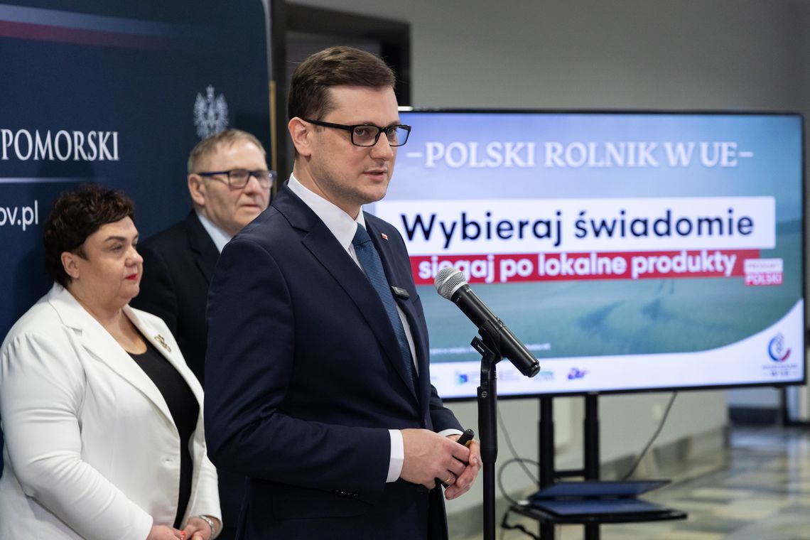 POLSKI ROLNIK W UE. Wybieraj świadomie Polskie Produkty. Wojewoda zainaugurował kampanię społeczną dla naszego województwa