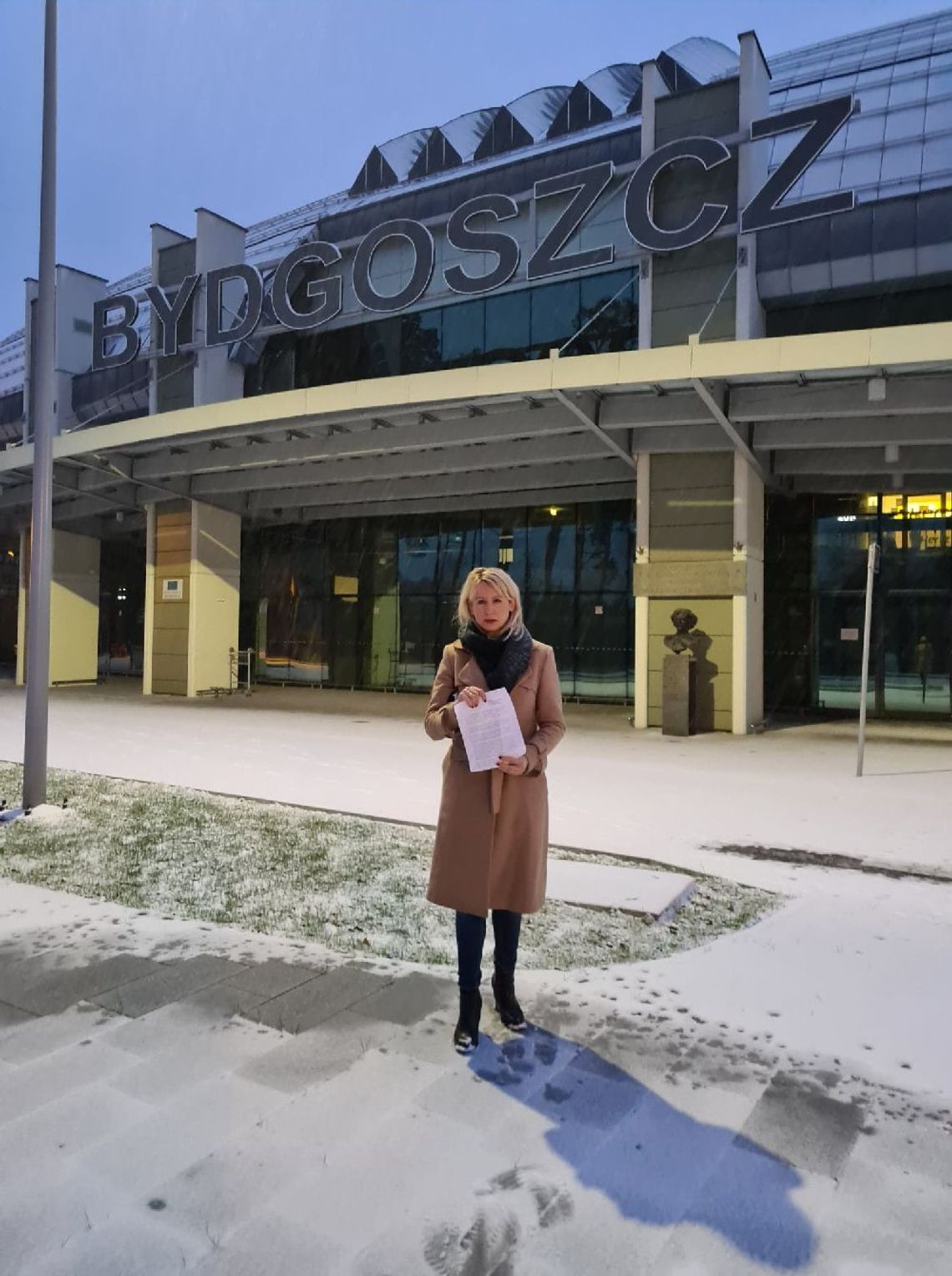 Poseł Magdalena Łośko: Wsparcie dla Portu Lotniczego Bydgoszcz