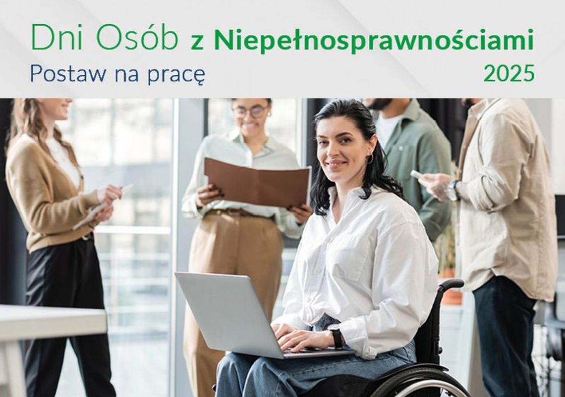 "Postaw na pracę". Bydgoski ZUS zaprasza na Dni Osób z Niepełnosprawnościami