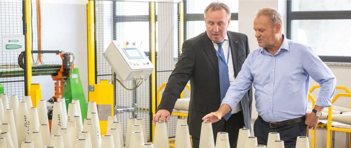 Premier w bydgoskich Zakładach Chemicznych Nitro-Chem S.A. Kluczowy dzień dla rozwoju regionu, Bydgoszczy i naszych firm zbrojeniowych