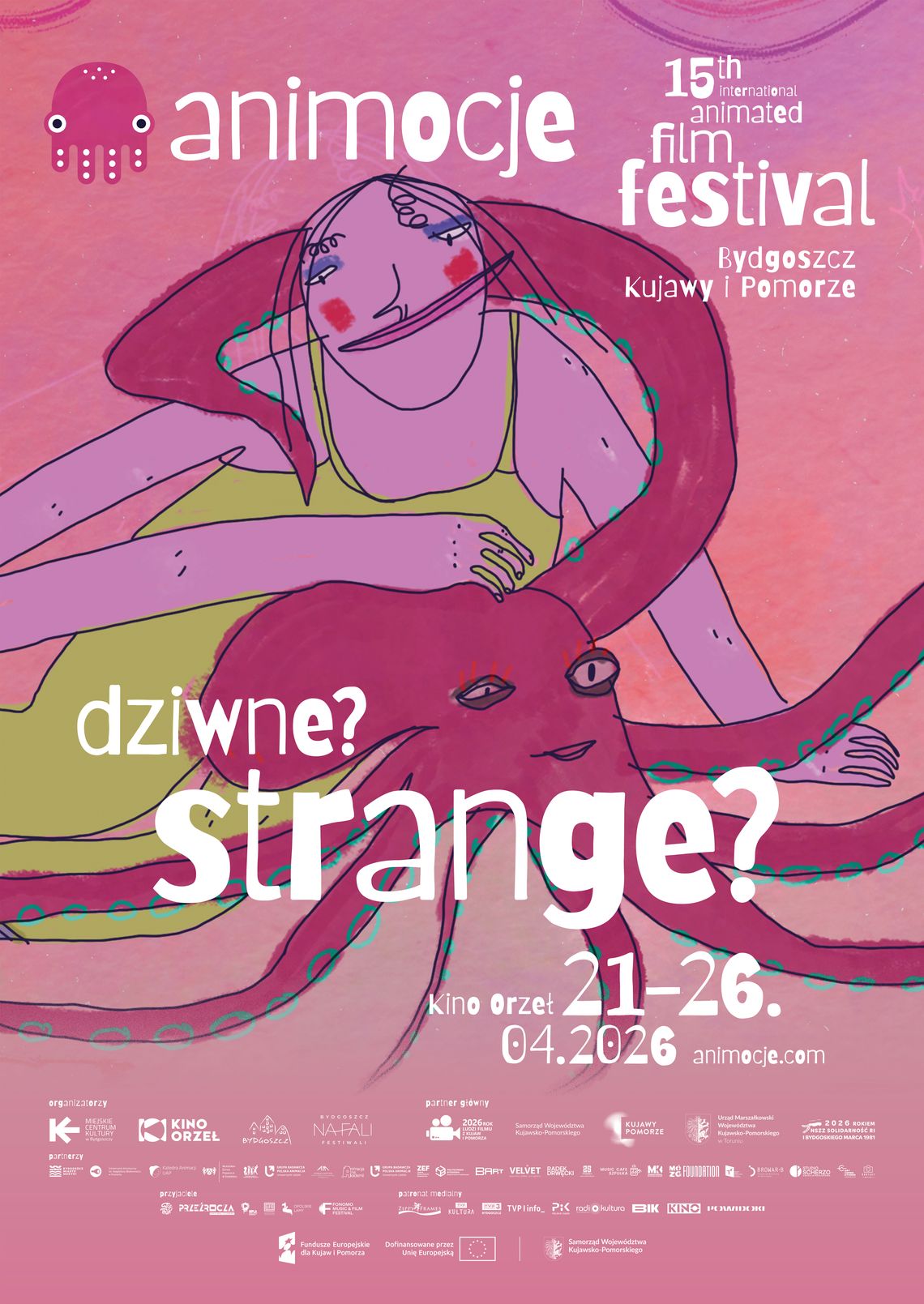 Przed nami 15. Międzynarodowy Festiwal Filmów Animowanych ANIMOCJE