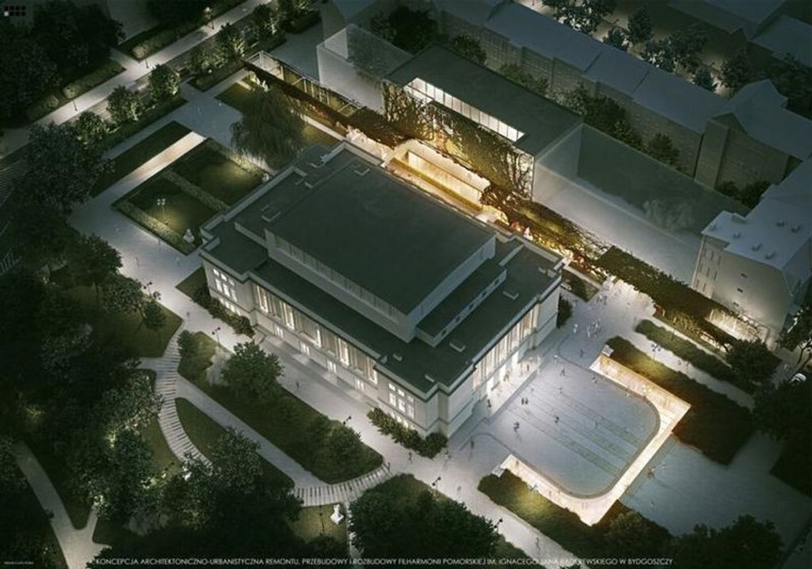 Przetarg na rozbudowę Filharmonii Pomorskiej w Bydgoszczy. Ponad 400 mln zł