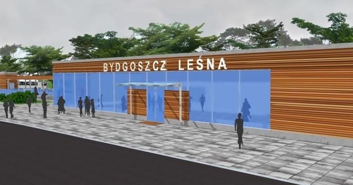 Punkt Straży Miejskiej przy stacji Bydgoszcz-Leśna 