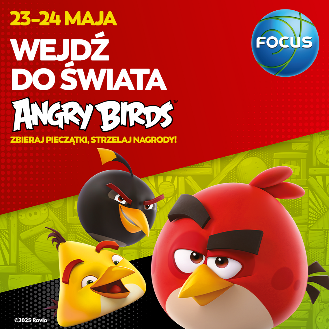 Rodzinna zabawa w stylu Angry Birds – przyjdź, zagraj i zdobądź nagrody