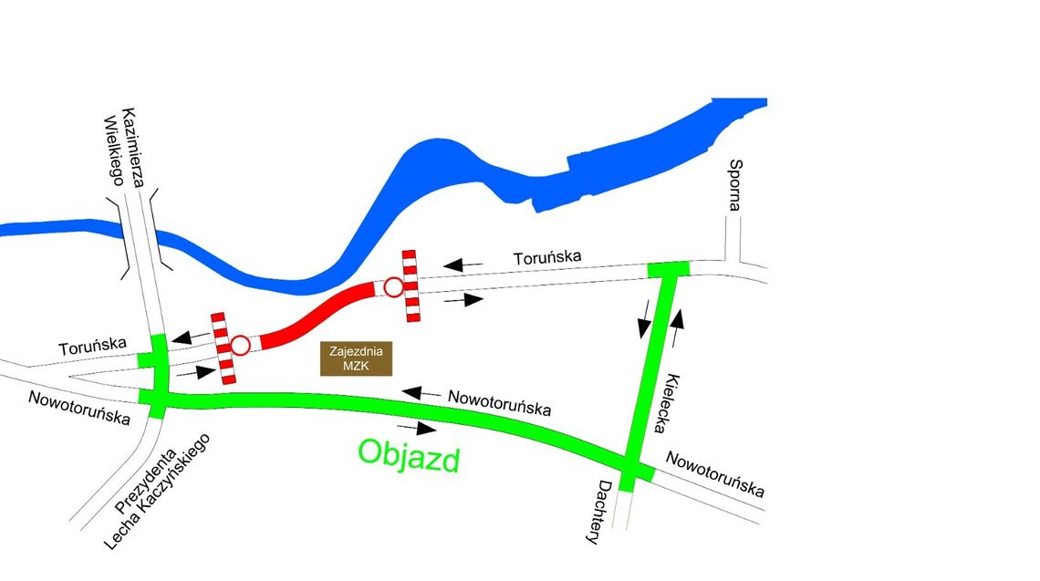 Rozpoczyna się kolejny etap przebudowy ul. Toruńskiej