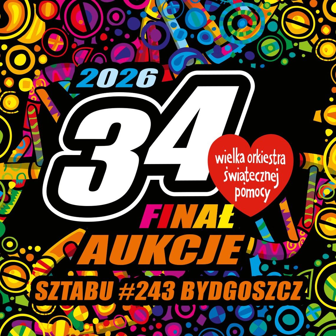 Ruszyły aukcje Bydgoskiego Sztabu WOŚP — licytuj dla 34. Finału