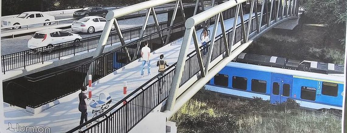 Ruszyły prace przy kładce na Fordońskiej. Ponad 10 mln zł na drogi pieszo-rowerowe