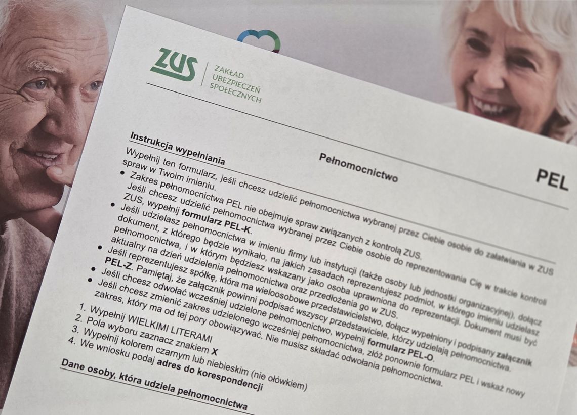 Senior może upoważnić inną osobę do załatwiania jego spraw w ZUS-ie Senior może upoważnić inną osobę do załatwiania jego spraw w ZUS-ie