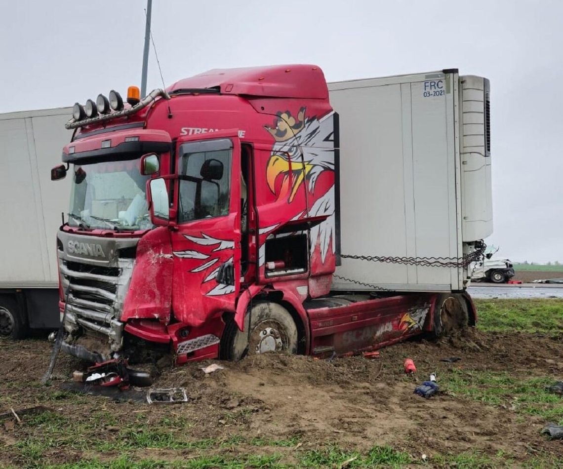 Śmiertelny wypadek na DK 10