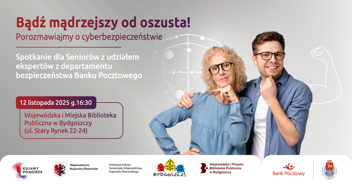 Szkolenia dla seniorów w Bydgoszczy z zakresu cyberbezpieństwa Szkolenia dla seniorów w Bydgoszczy z zakresu cyberbezpieństwa