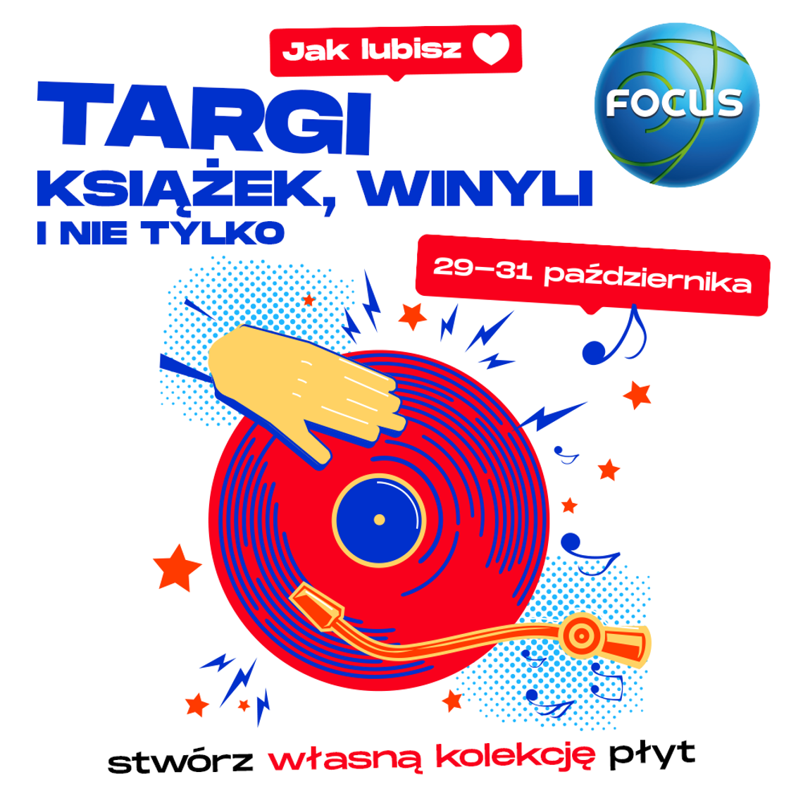 Targi winyli i książek ponownie w Focusie! Targi winyli i książek ponownie w Focusie!