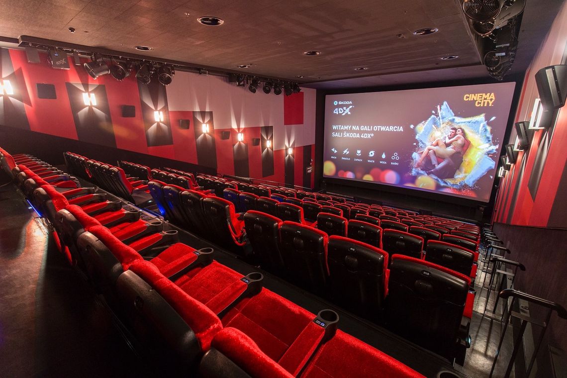 Tego jeszcze w Bydgoszczy nie było! W Cinema City otwarta została sala ŠKODA 4DX!