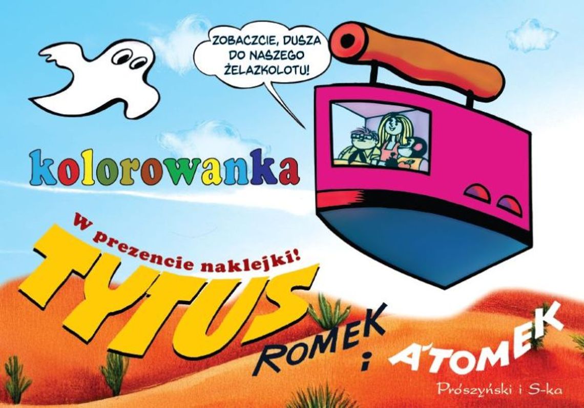 Tytus, Romek i A’Tomek. Kolorowanka 1 Jerzy Henryk Chmielewski