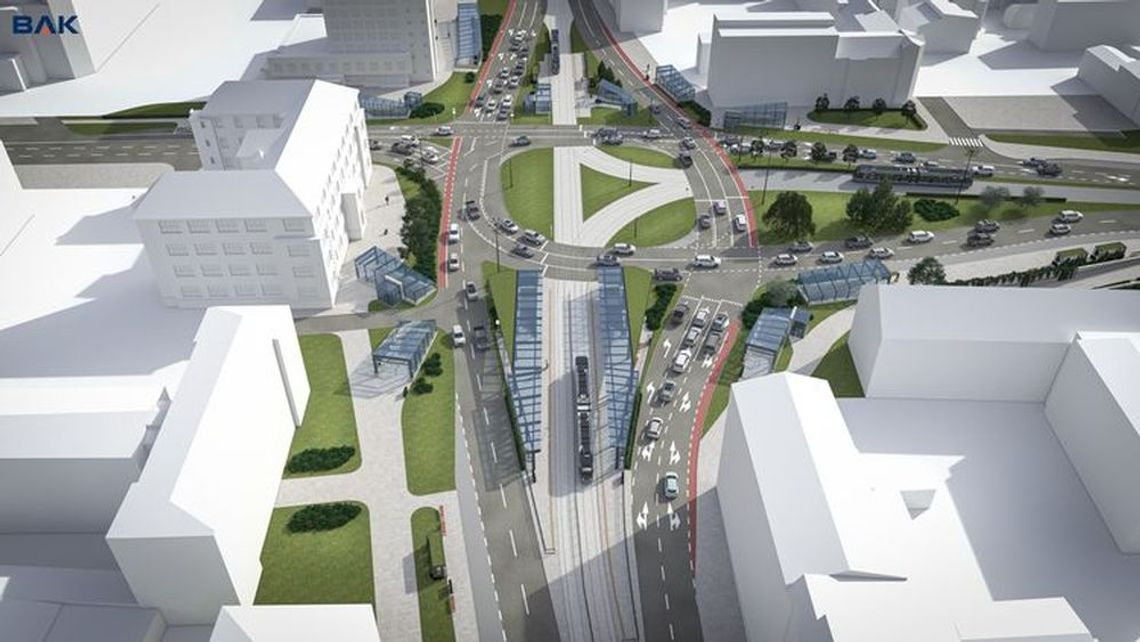 Unijne prawie 28 mln zł na przebudowę Ronda Jagiellonów w Bydgoszczy
