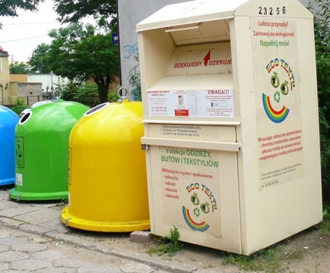 W Bydgoszczy znikają kontenery na odzież używaną