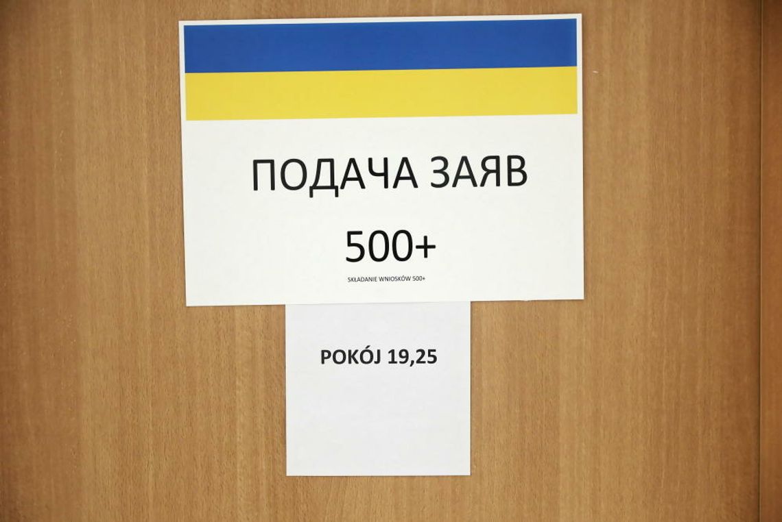 W maju rozpocznie się wypłata 500+ dla obywateli Ukrainy