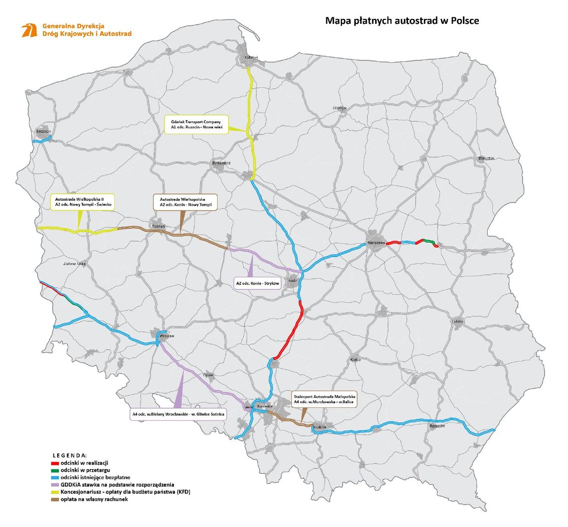 Ważne: Nastąpiła zmiana opłat za autostrady w Polsce i w Europie