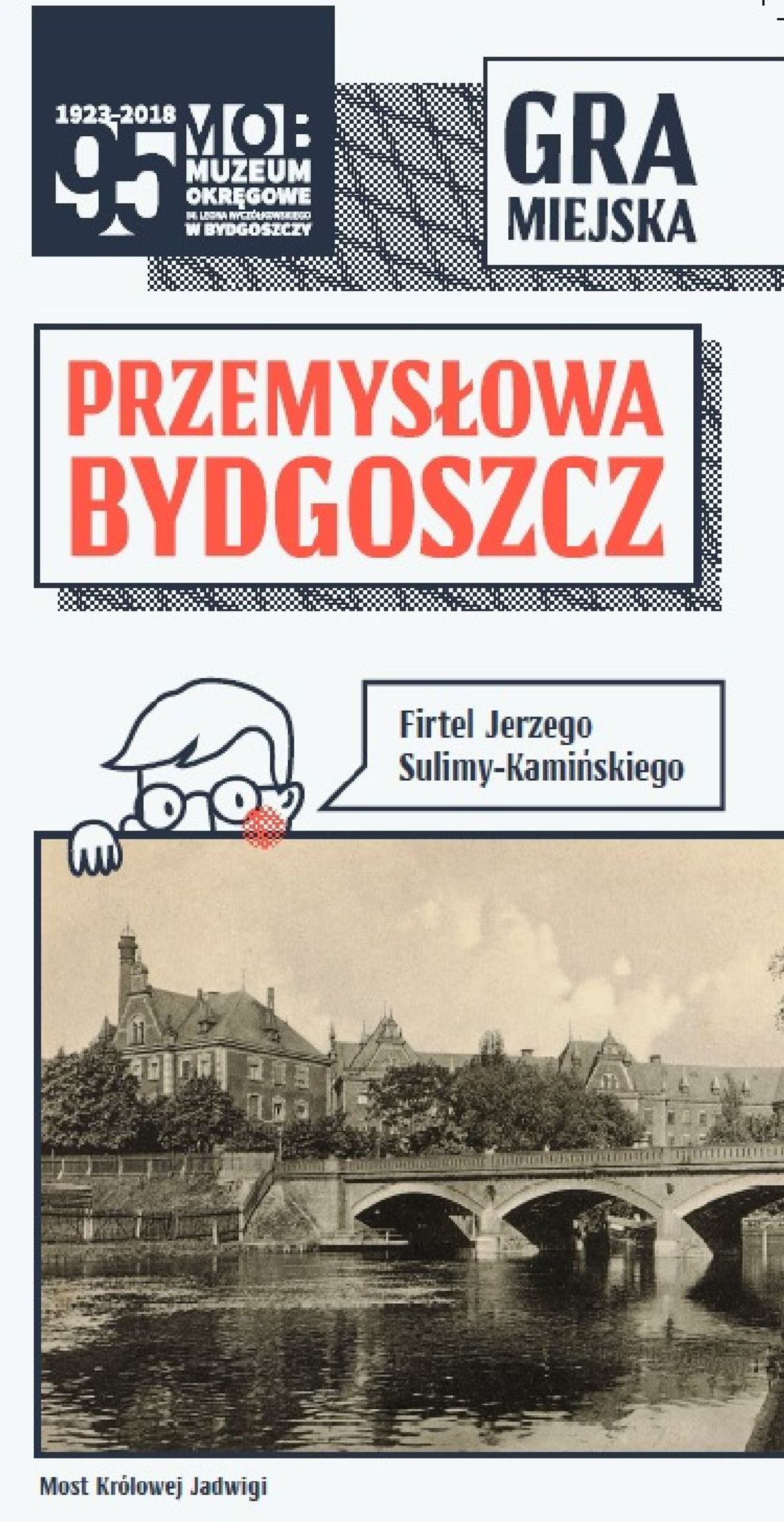Weź udział w nowej grze miejskiej. "Przemysłowa Bydgoszcz. Firtel Jerzego Sulimy-Kamińskiego"