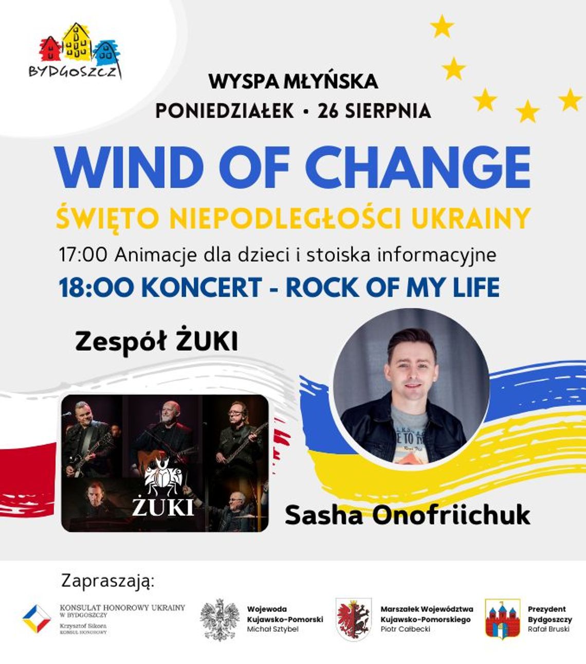 Wind of Change: Święto Niepodległości Ukrainy w Bydgoszczy