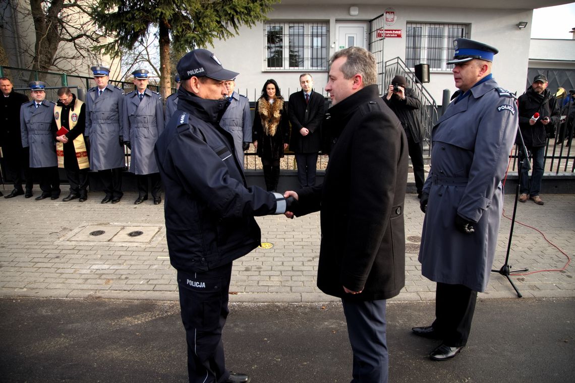 Wojewoda Kujawsko-Pomorski wziął udział w otwarciu nowego Posterunku Policji 