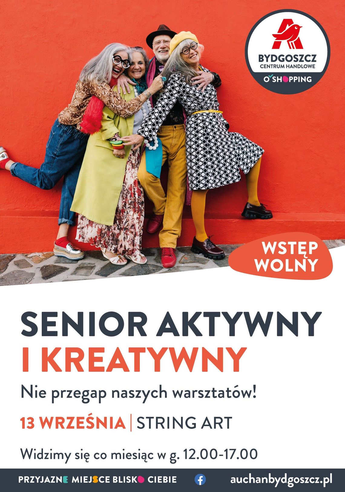 Wrześniowe warsztaty dla seniorów w bydgoskim centrum handlowym