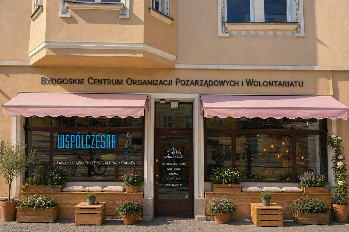 "Współczesna" wraca na Gdańską 5. Mózg Foundation otworzy w centrum Bydgoszczy nową przestrzeń kultury i spotkań