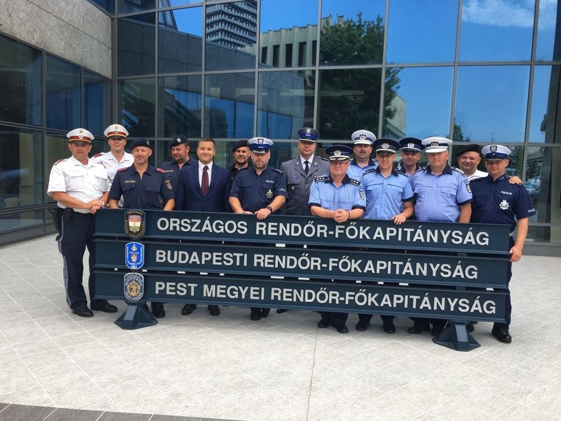 Współpraca Policji kujawsko-pomorskiej  i węgierskiej 