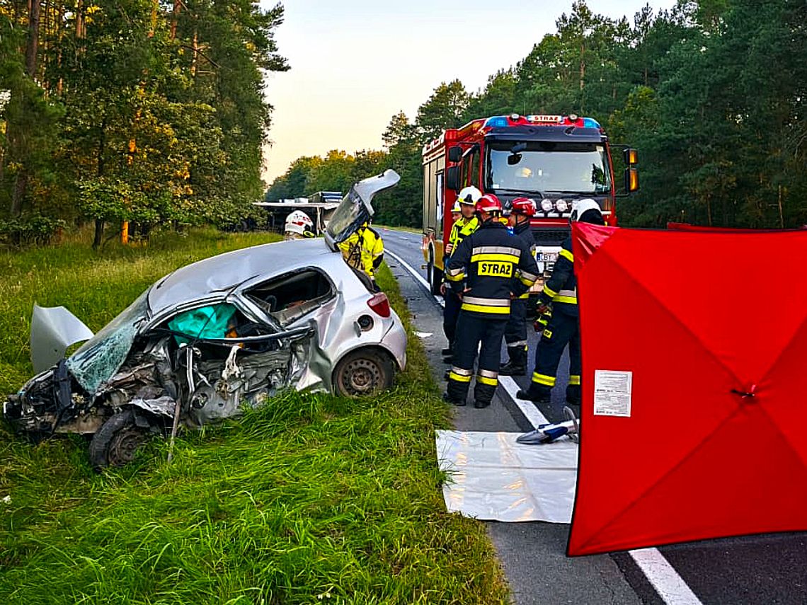 Wypadek śmiertelny na DK 10