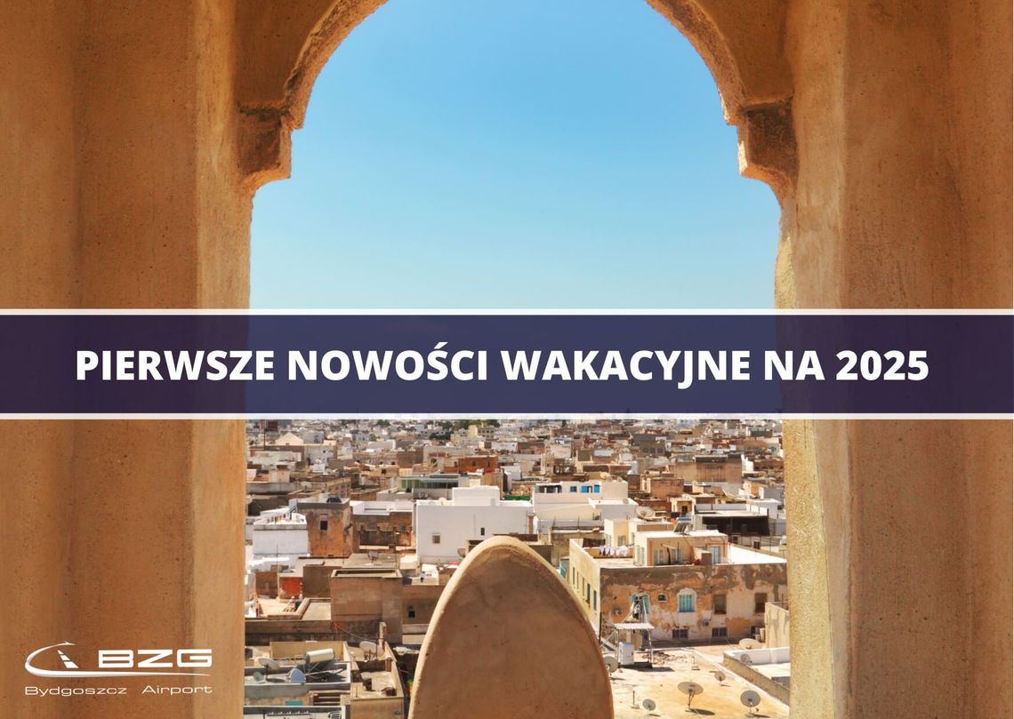 Z Bydgoszczy do Egiptu i nie tylko. Lotniskowe nowości na lato 2025!