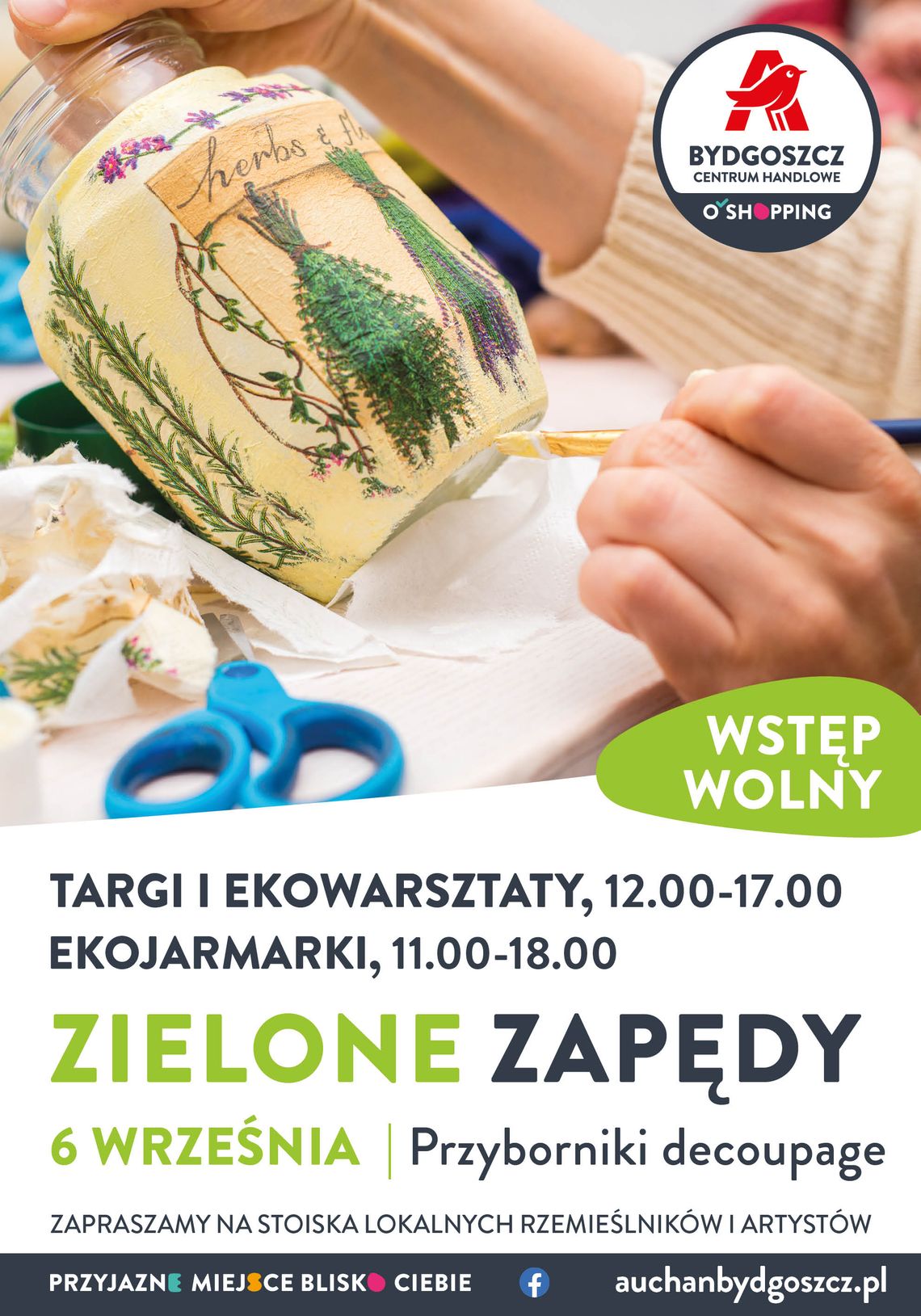 "Zielone zapędy" w bydgoskim centrum handlowym