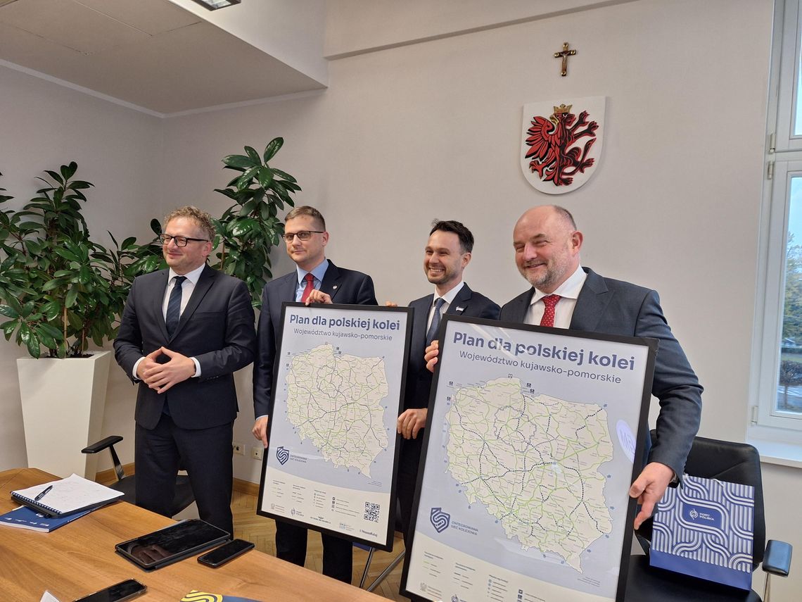 ZSK z planem dla województwa kujawsko-pomorskiego. Koleje Dużych Prędkości i szybsze połączenia w regionie ZSK z planem dla województwa kujawsko-pomorskiego. Koleje Dużych Prędkości i szybsze połączenia w regionie