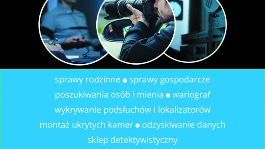 Prywatny Detektyw - Bydgoszcz - Obserwacja - Wykrywanie Podsłuchów - Poszukiwania - DRON